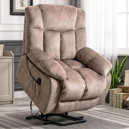 Heavy Duty Reclining Sofa for Elderly