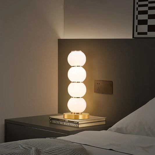 Glass Designer Table Lamp Modern LED