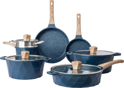 Country Kitchen Induction Cookware Nonstick 13 Piece