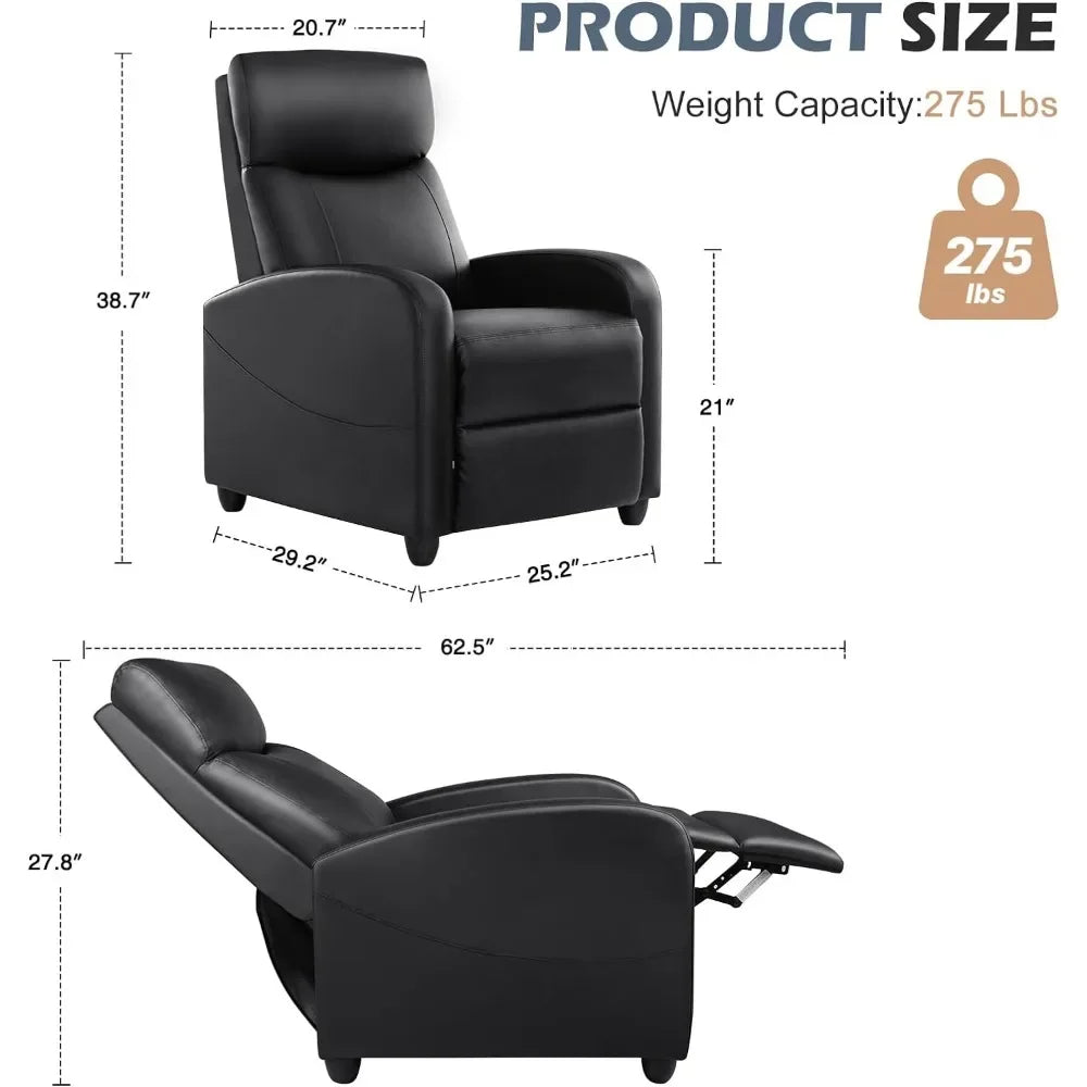 Space Saving Massage Recliner