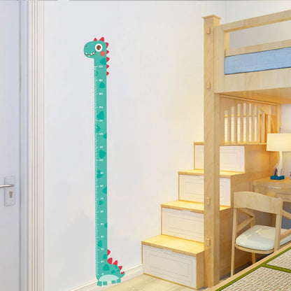 Unicorn Dinosaur Giraffe Wall Height Measuring Ruler