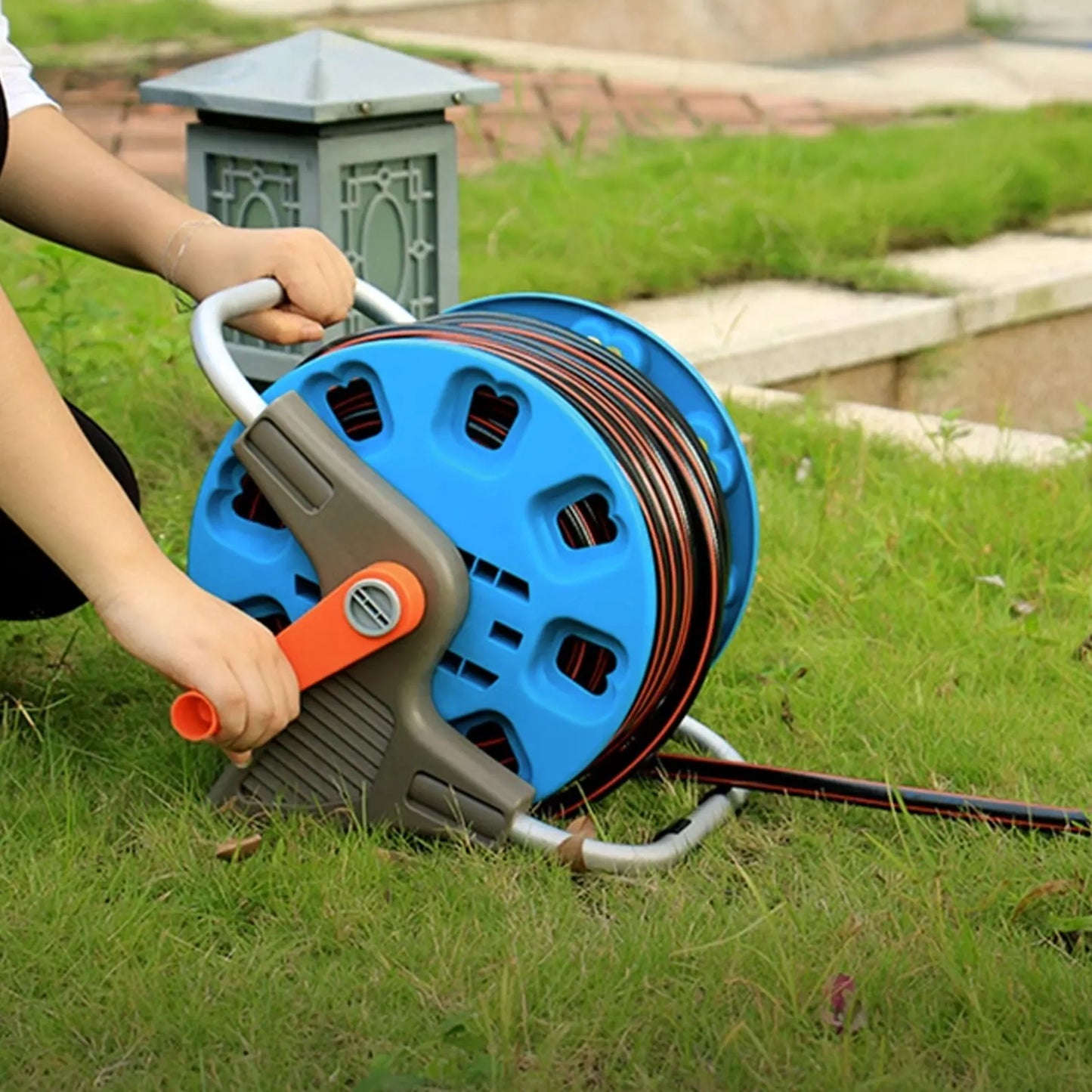 Portable Garden Water Hose Reel