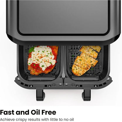 6 Quart Dual Basket Air Fryer