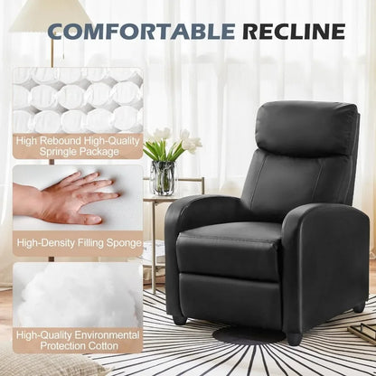 Space Saving Massage Recliner